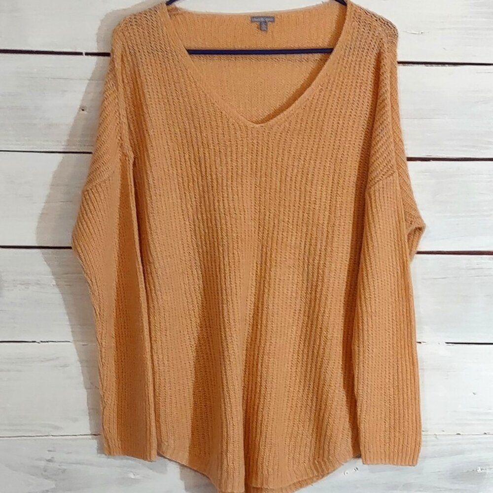 Charlotte Russe High/Low Lightweight Long Sweater